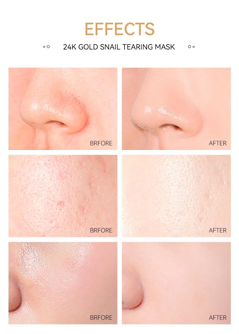 Gold Peel‑Off Mask for Brightening & Firming