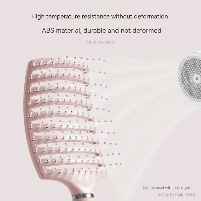 Vented Air‑Cushion Massage Hairbrush