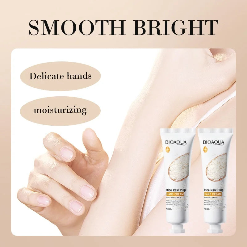 Rice Extract Silky Hand Cream