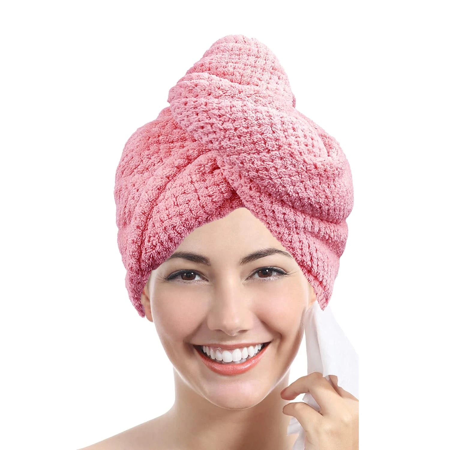Microfiber Hair Drying Towel for Fast Drying