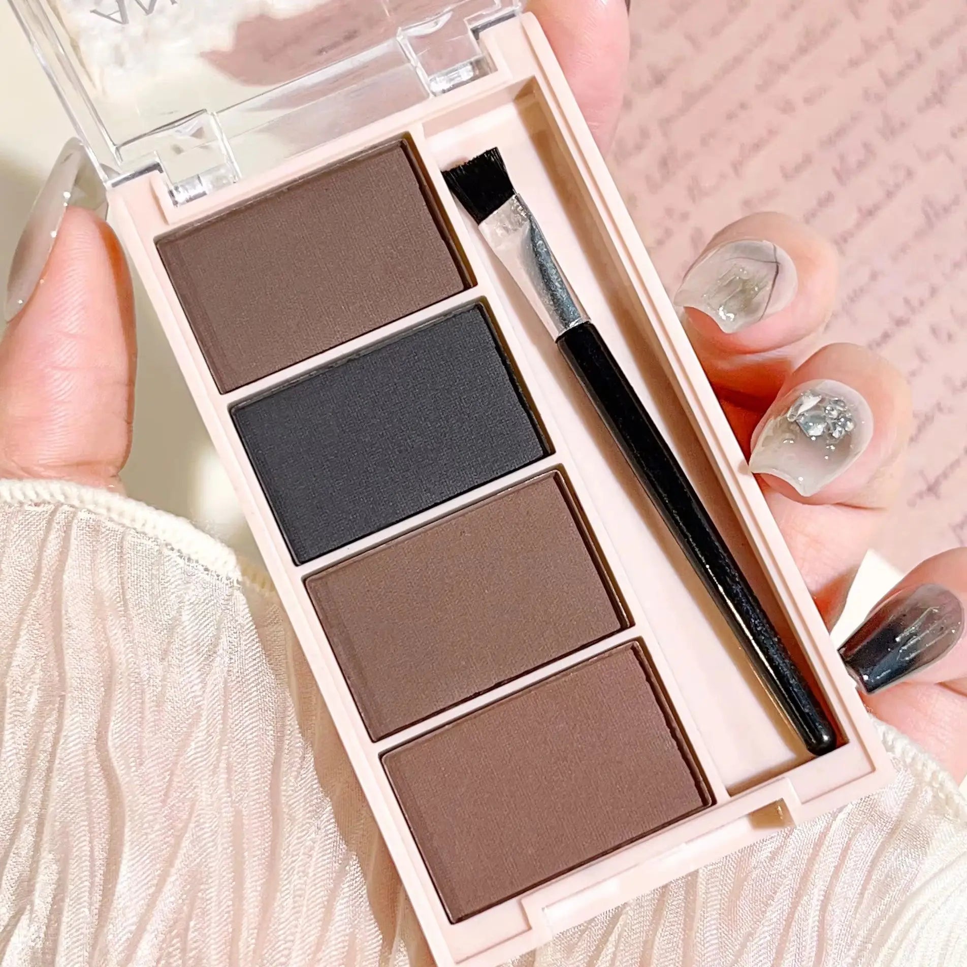 Natural Brow Powder Palette (4 Shades)