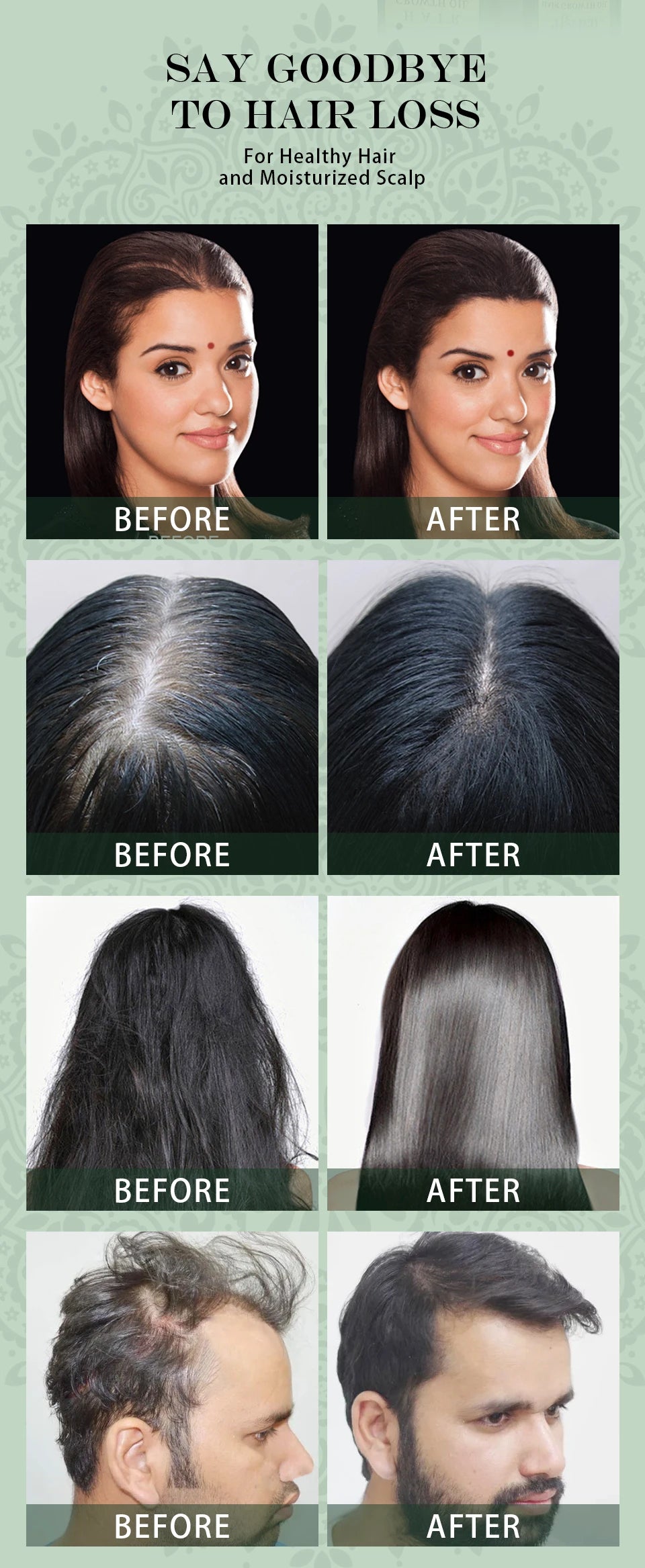 22‑Herb Ayurvedic Hair Oil (Coconut Base)