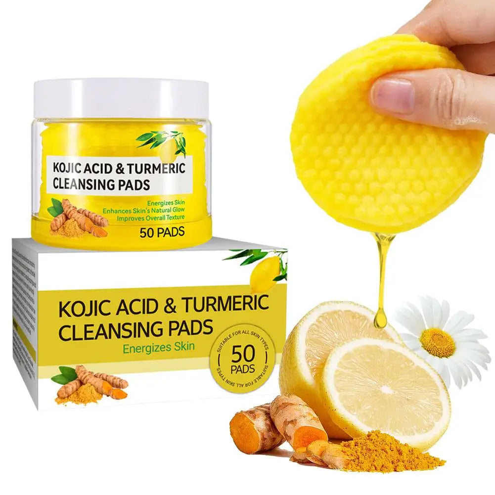 Kojic Turmeric Brightening Pads