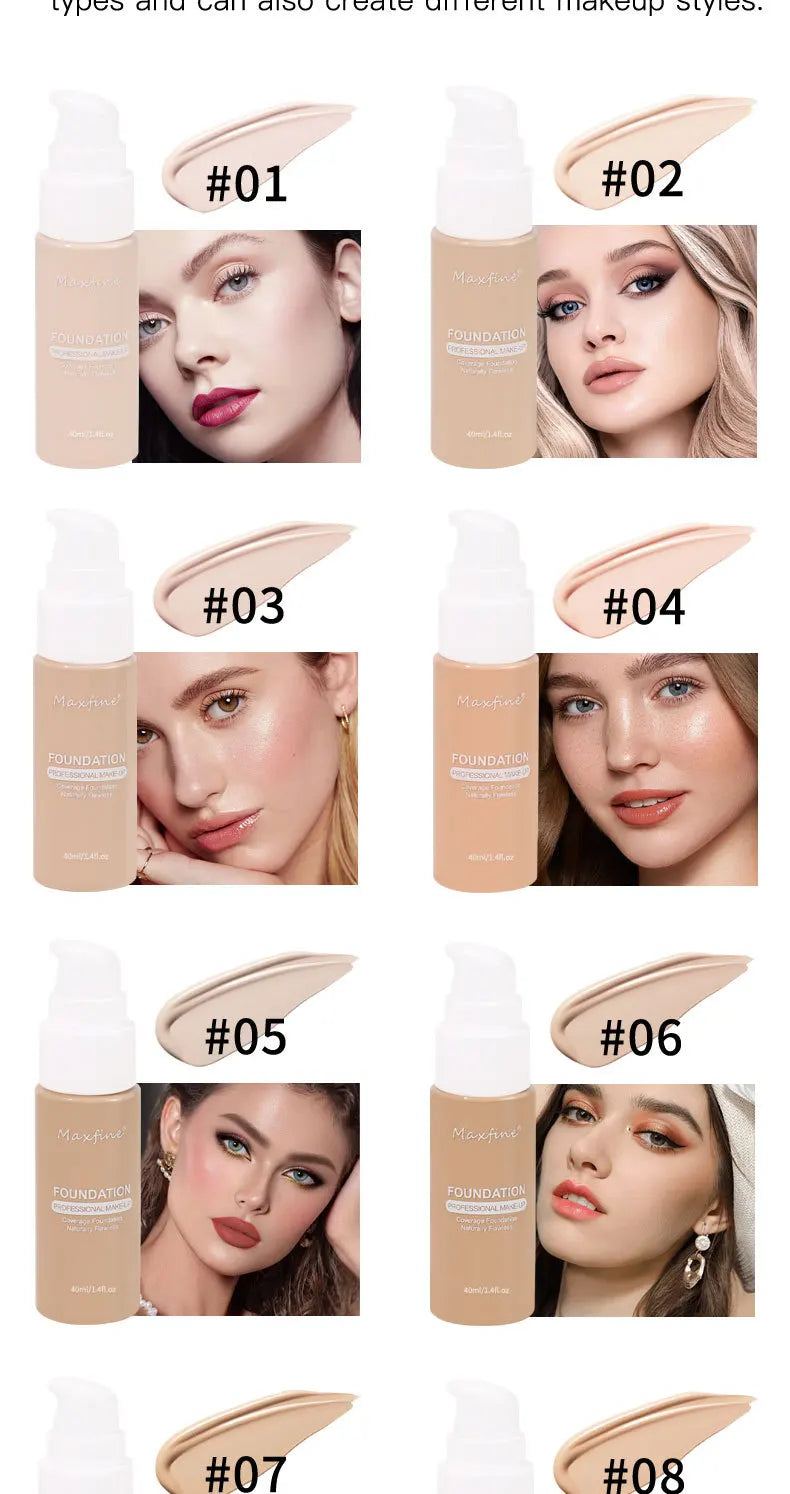 Lightweight Liquid Foundation & Concealer