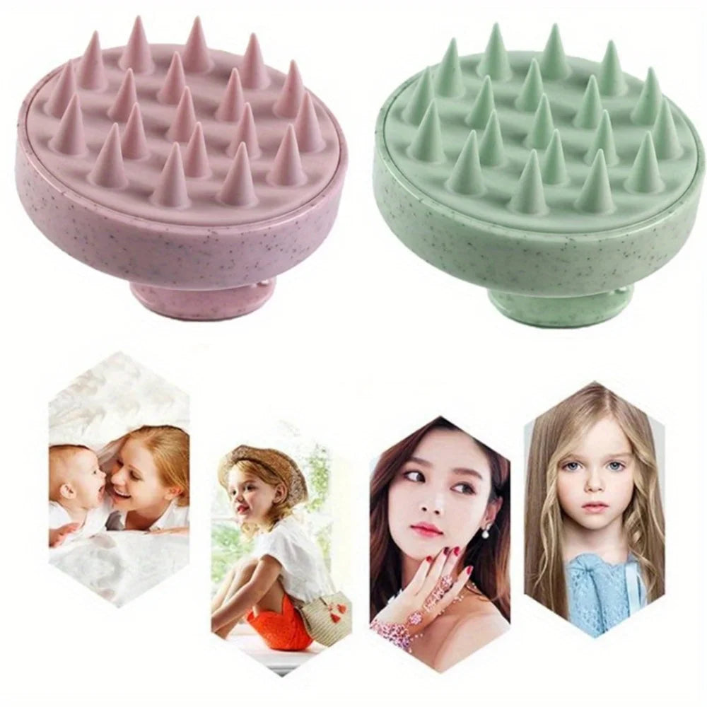 Scalp Massager Shampoo Brush (Silicone)