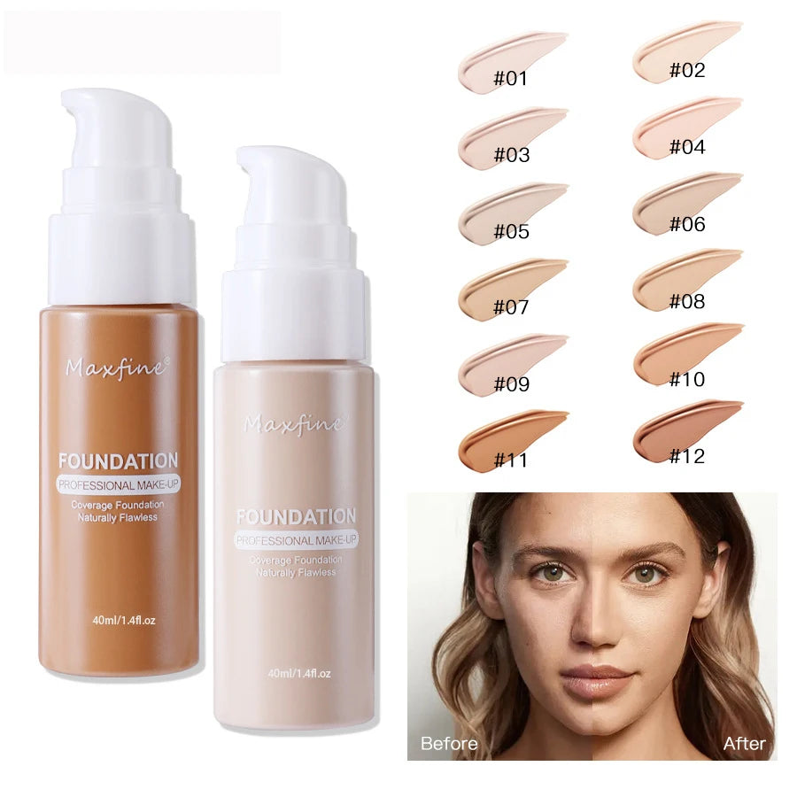 Lightweight Liquid Foundation & Concealer