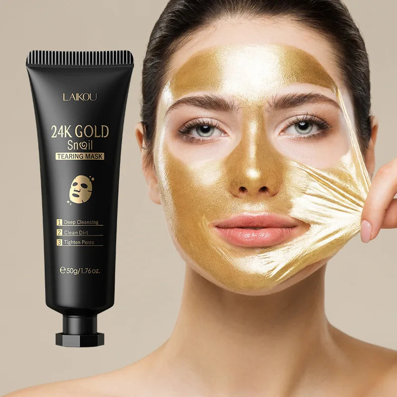 Gold Peel‑Off Mask for Brightening & Firming