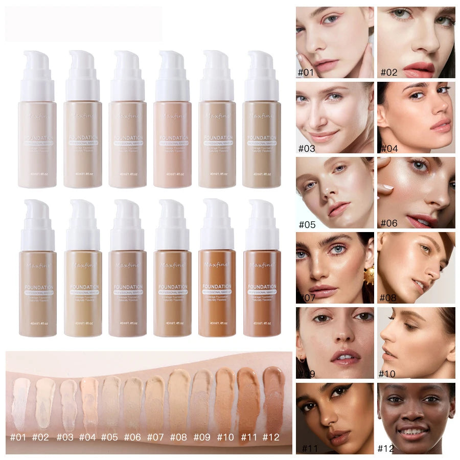 Lightweight Liquid Foundation & Concealer