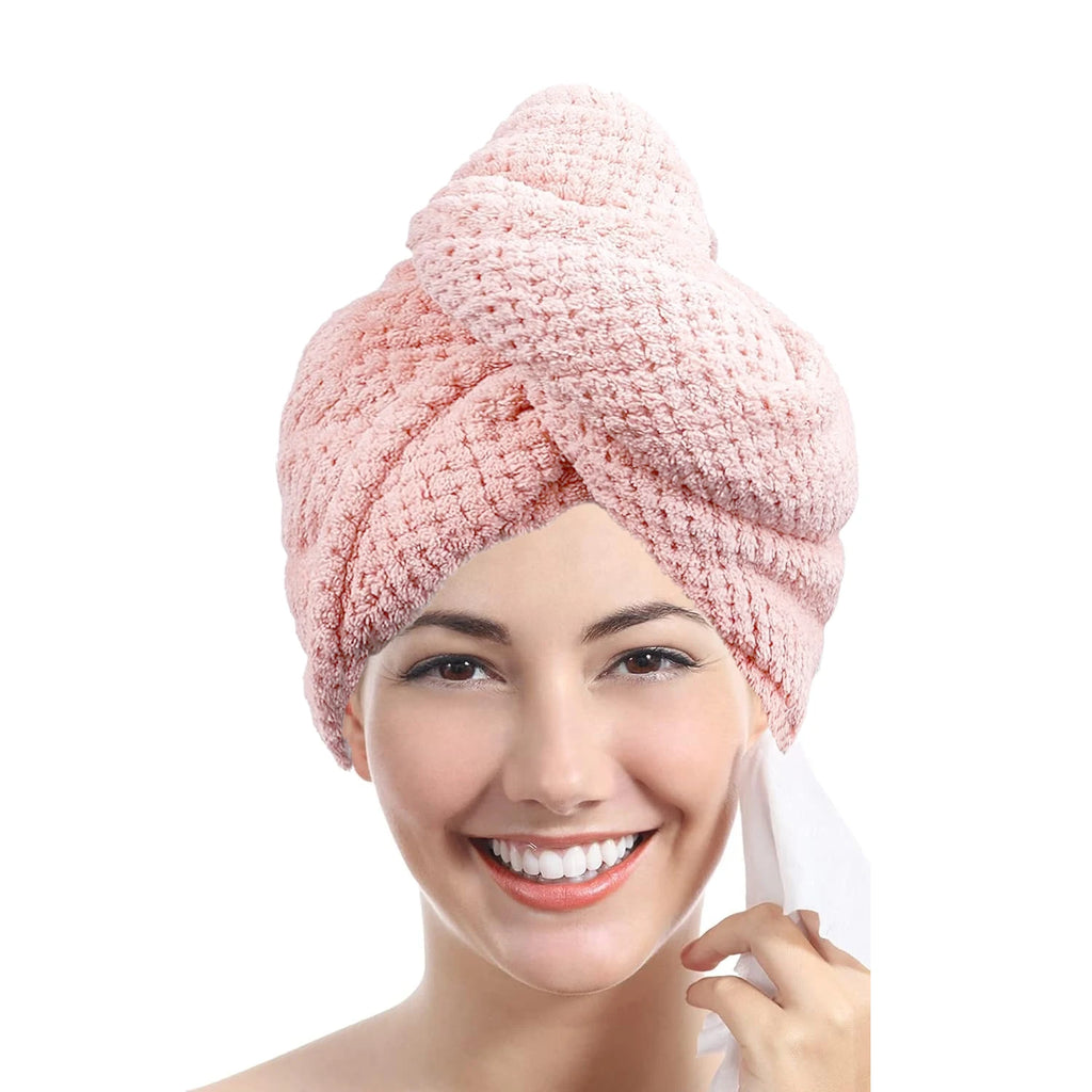 Microfiber Hair Drying Towel for Fast Drying