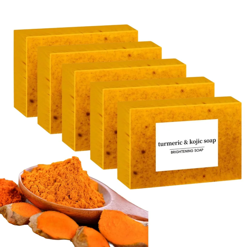 Turmeric Lemon Kojic Brightening Soap — ESSENCE OF GOLD