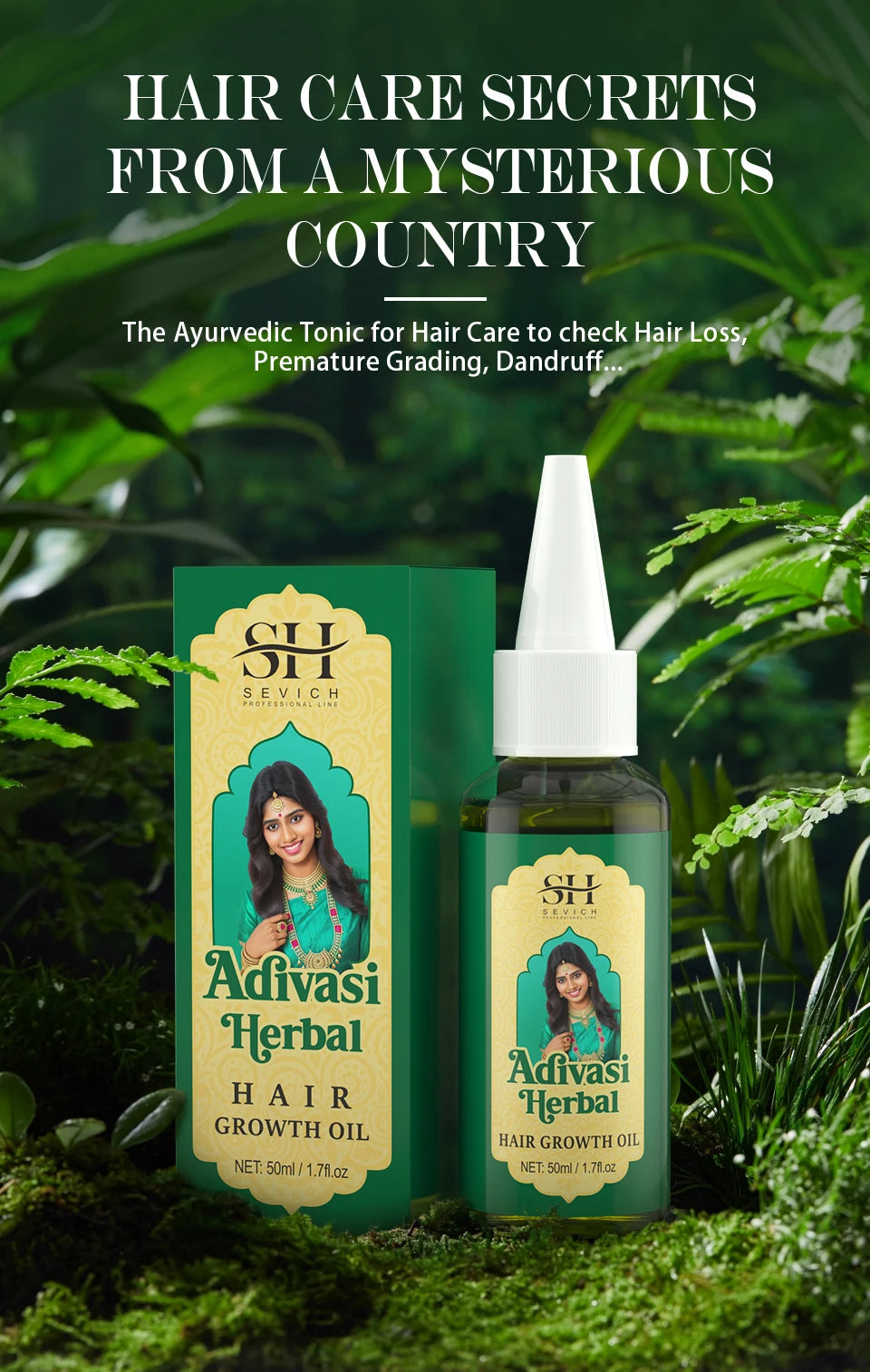 22‑Herb Ayurvedic Hair Oil (Coconut Base)