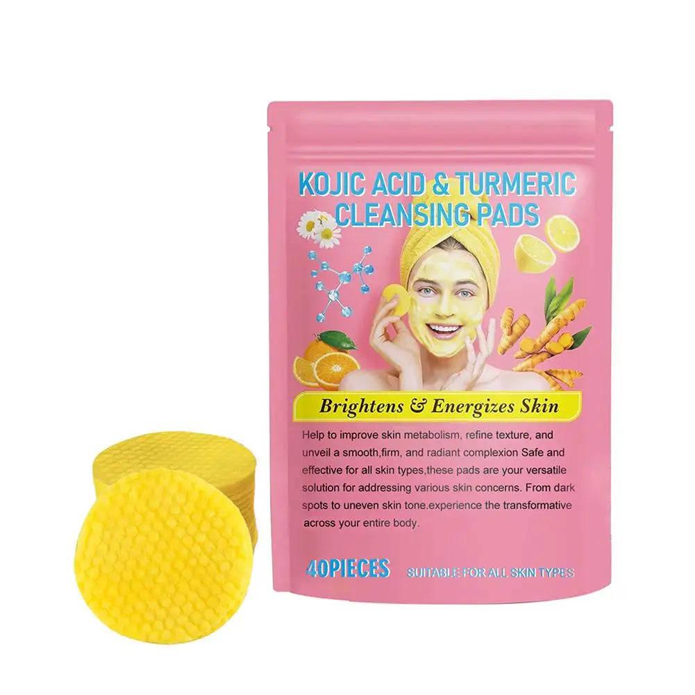 Kojic Turmeric Brightening Pads