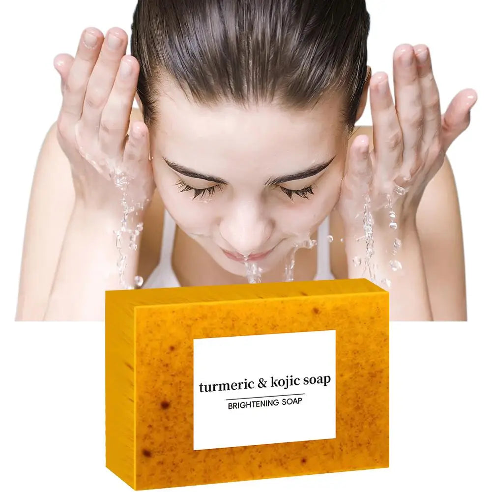 Turmeric Lemon Kojic Brightening Soap — ESSENCE OF GOLD