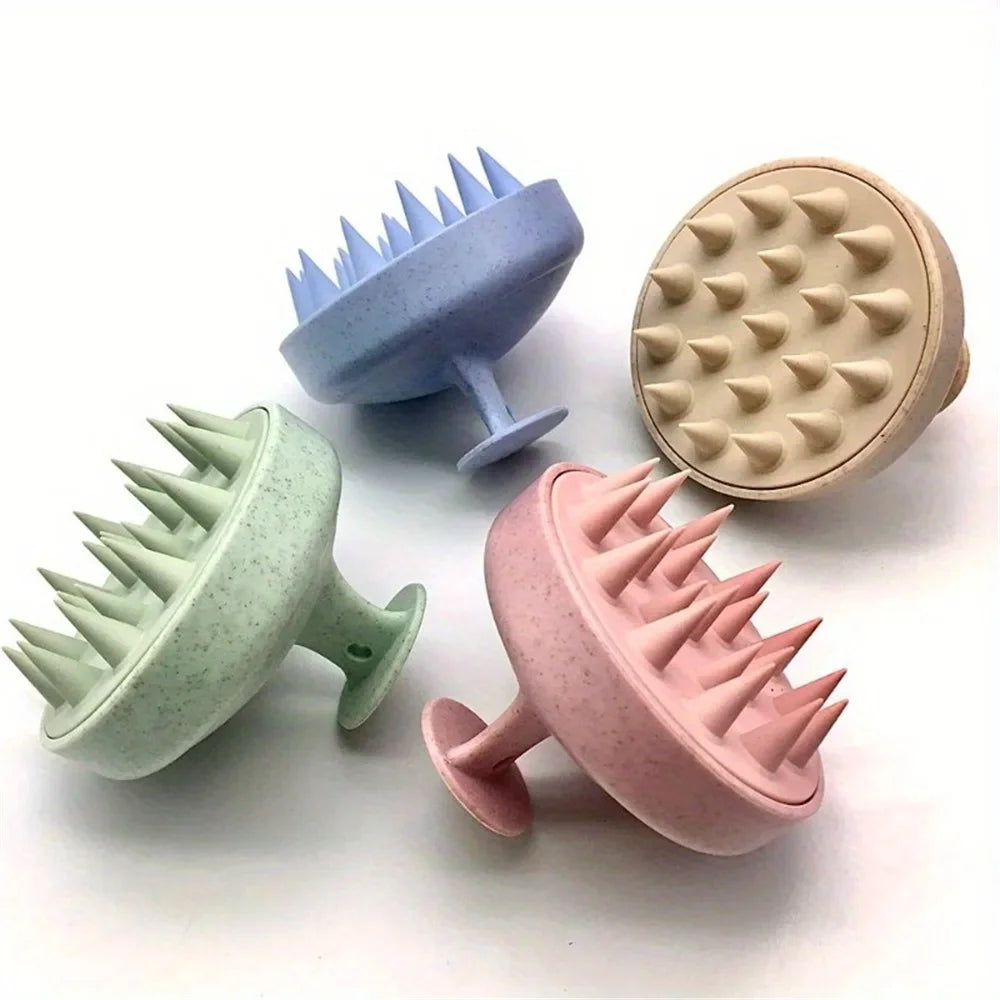 Scalp Massager Shampoo Brush (Silicone)
