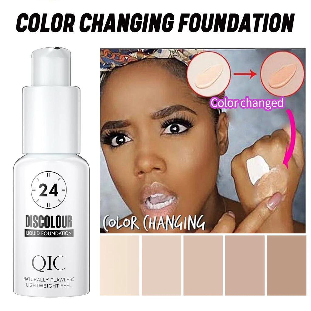 Color‑Changing Hydrating Foundation