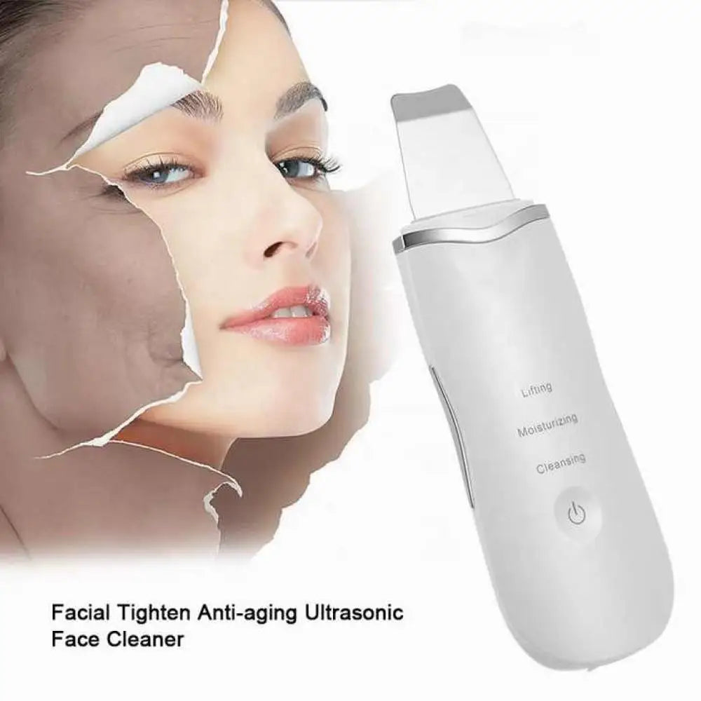 Ultrasonic Facial Scrubber & Pore Cleaner