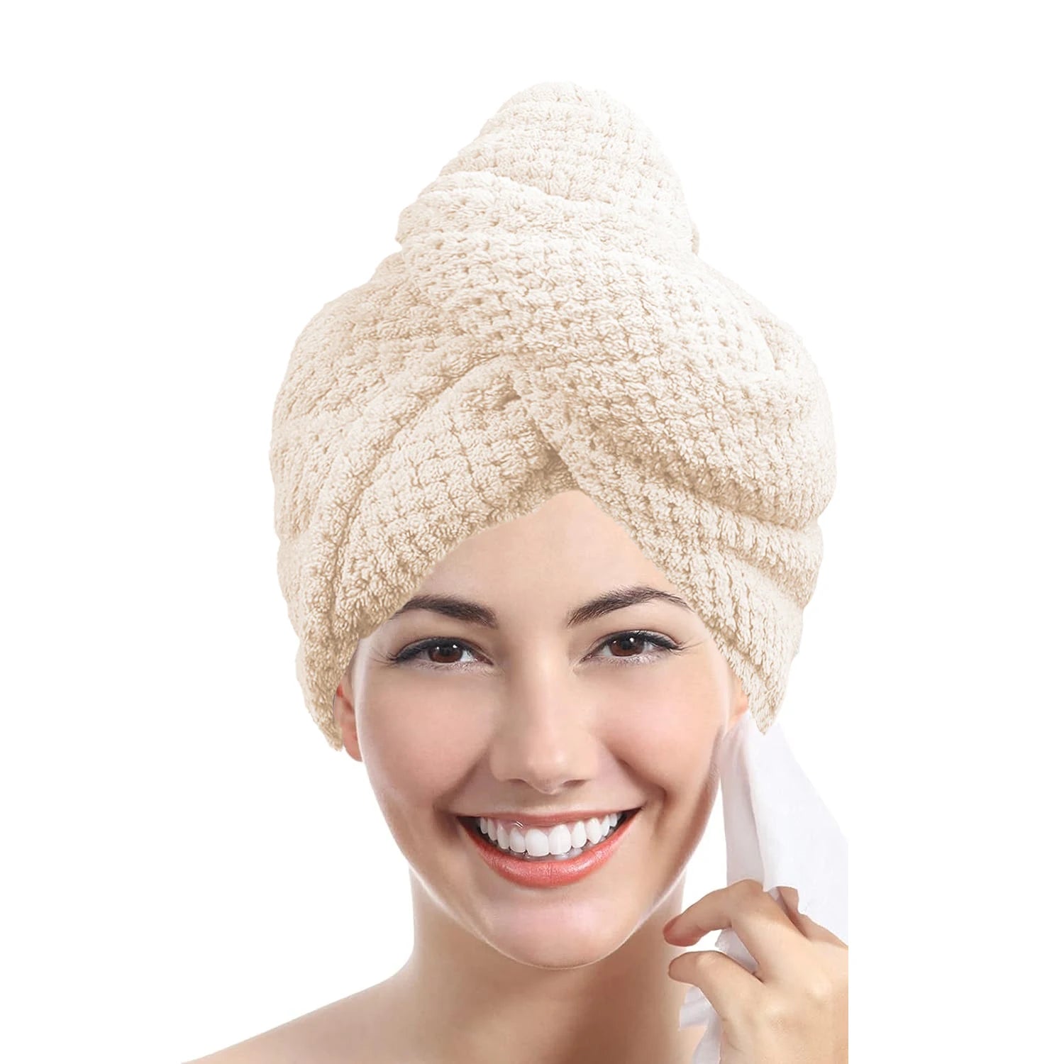 Microfiber Hair Drying Towel for Fast Drying