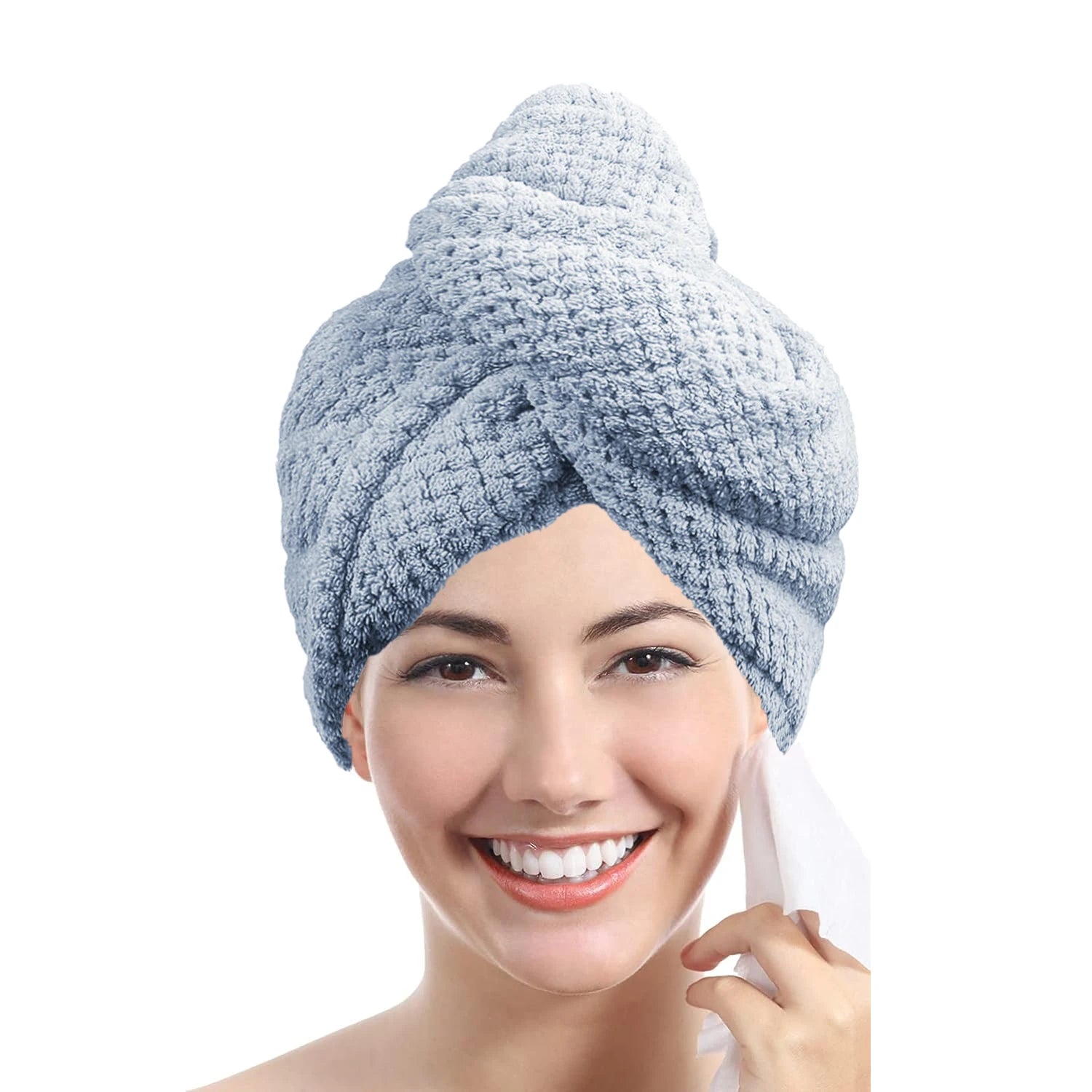 Microfiber Hair Drying Towel for Fast Drying