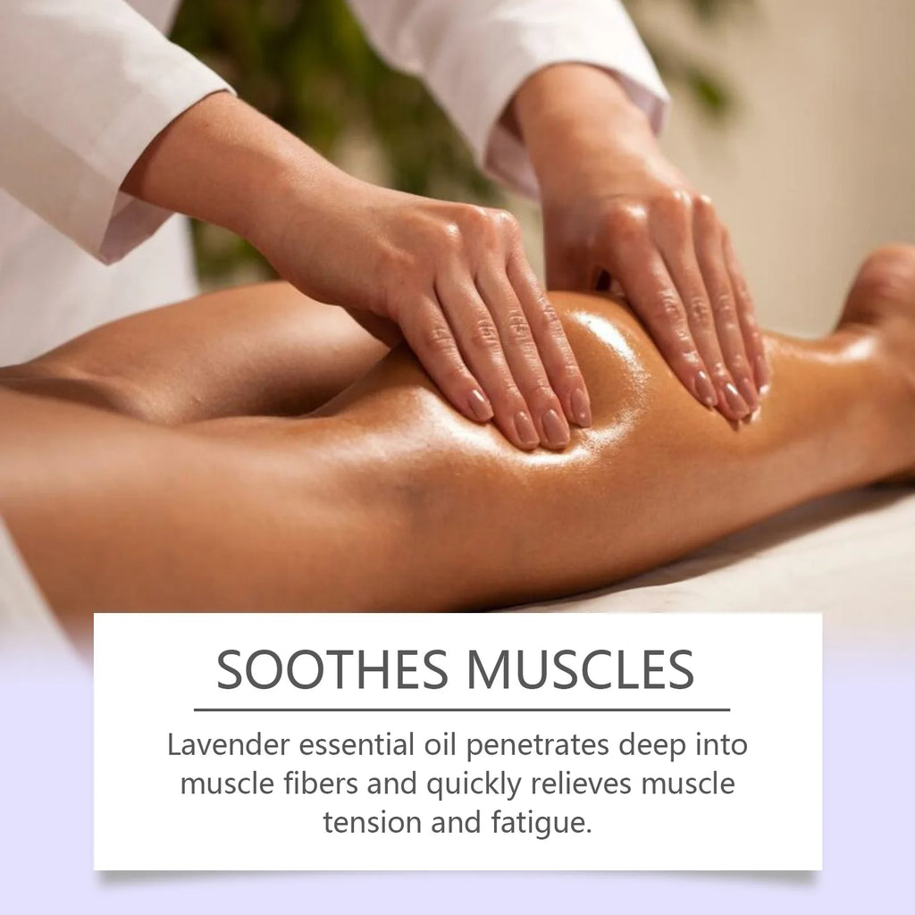 - Lavender Relaxing Massage Oil — Deep Moisturizing (100ml)